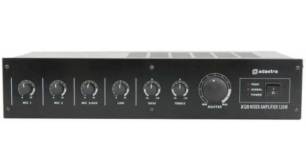120w 4ch 100v line amp