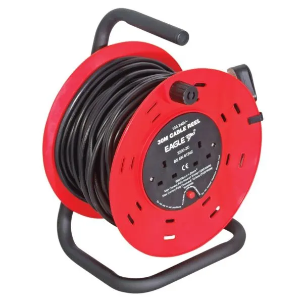 13A Double 30m Reel