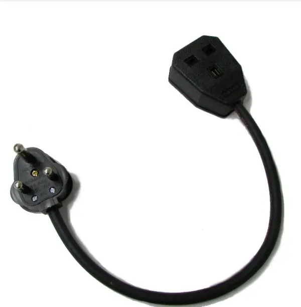 15A to 13A Adaptor Lead