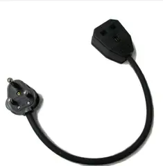 15A to 13A Adaptor Lead