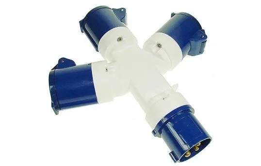 16A 3 way splits – IP44