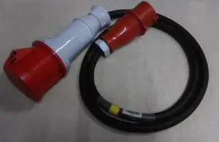 32A – 63A 3 Phase Lead – 2m