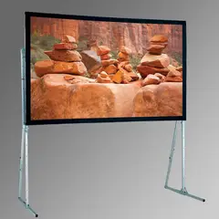 Fast Fold Rear Projection Screen