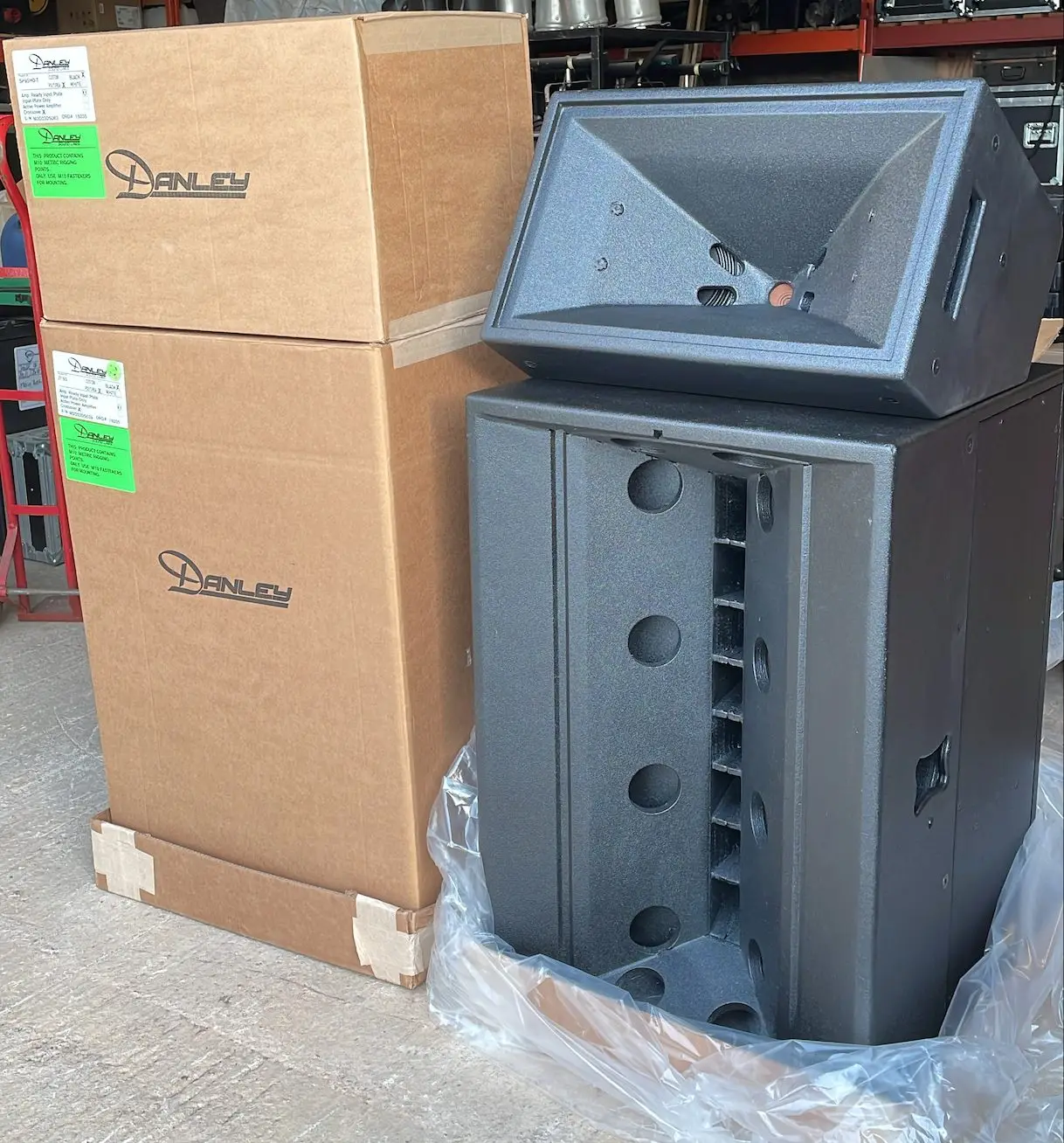 Danley J7-95 with SH95HO infill speakers