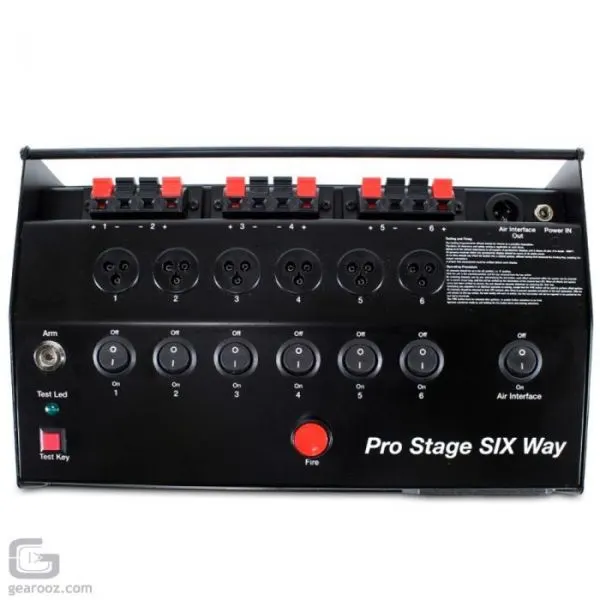 LeMaitre 6 way Pyro Controller