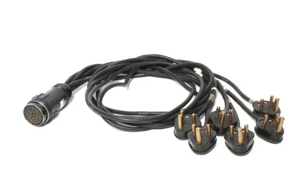 Socapex Spider – 15A Plug to Socapex