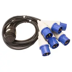 Socapex Spider – 16A Plug to Socapex