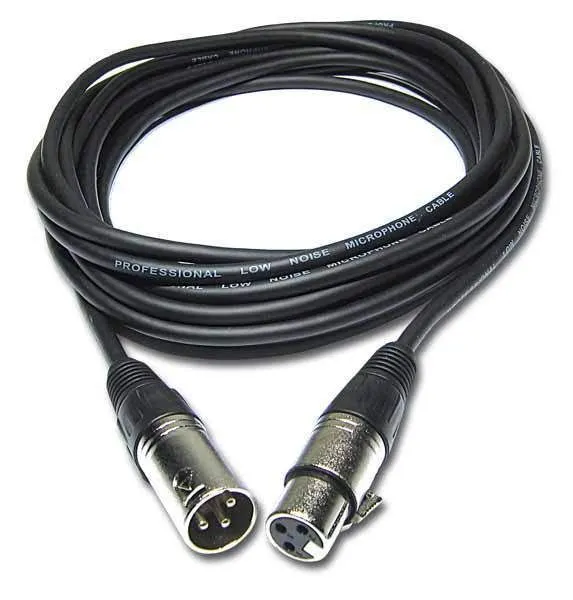 XLR Cable 3 pin – 10m (Green Ring)