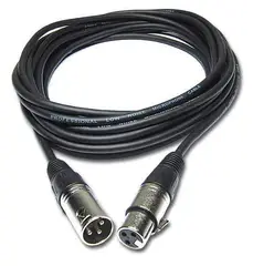 XLR Cable 3 pin – 10m (Green Ring)